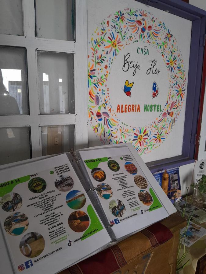 Alegria Hostel Villa de Leyva Dış mekan fotoğraf
